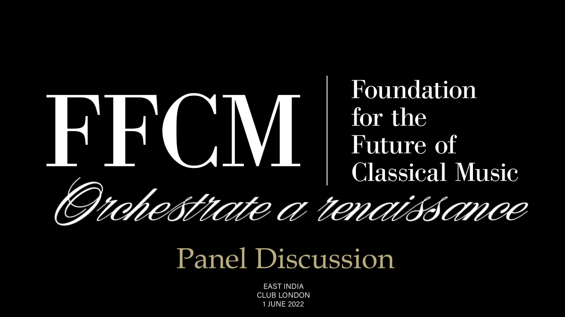 FF Classical Music Club London Panel Discussion